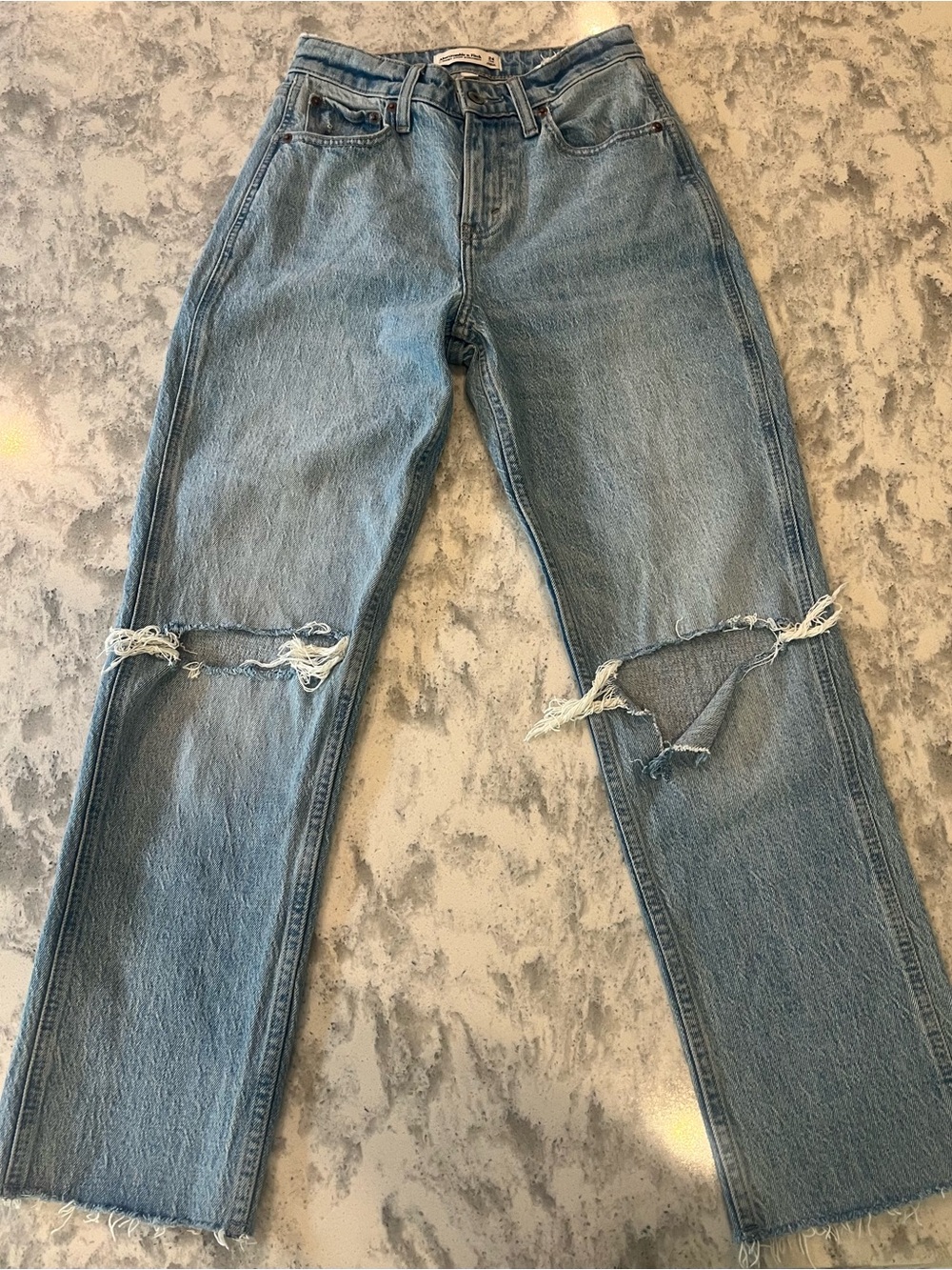 Abercrombie & Fitch Women’s crop jeans
